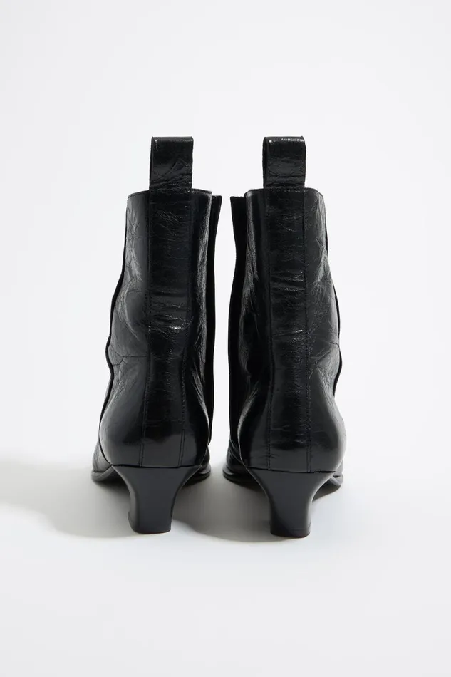 Black Leather Ankle Boot Heel Black Women Bimba Y Lola Ankle Boots And Boots Black Leather Ankle Boot Heel Black Women Bimba Y Lola Ankle Boots And Boots