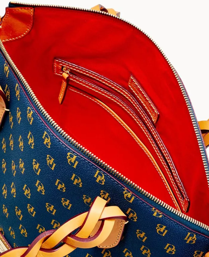 Blakely Celeste Satchel Navy Woman Dooney and Bourke Satchels Blakely Celeste Satchel Navy Woman Dooney and Bourke Satchels