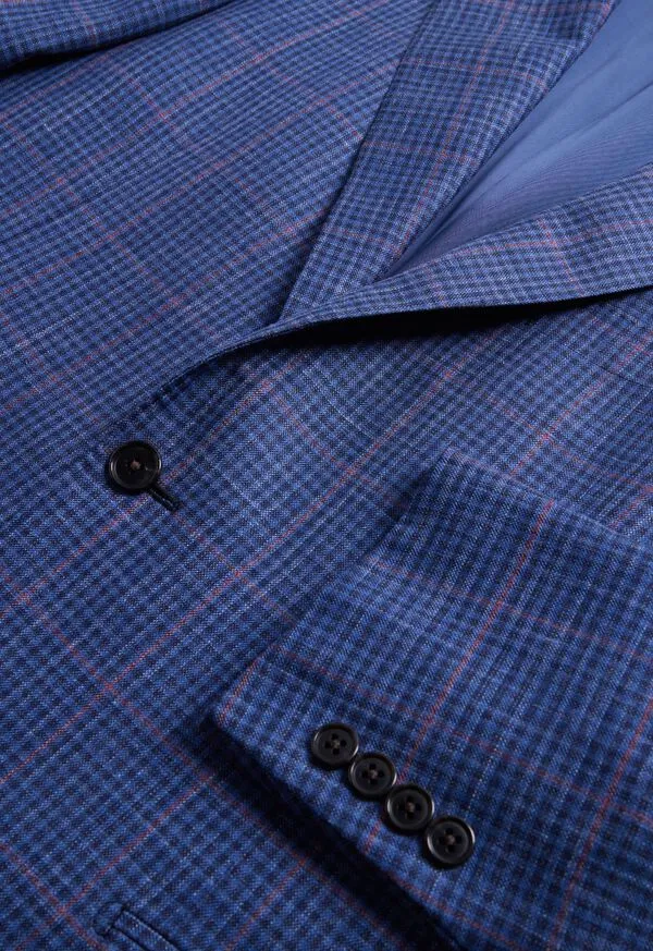 Blazers and Jackets Mens Plaid Andrew Jacket BlueRed Paulstuart Blazers and Jackets Mens Plaid Andrew Jacket BlueRed Paulstuart