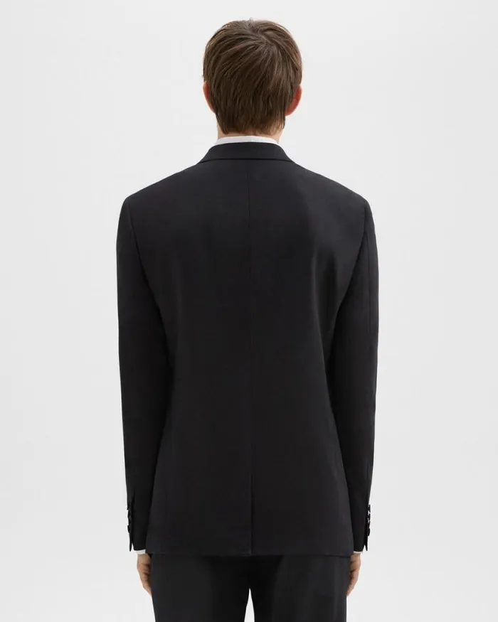 Blazers Jackets Men Theory Chambers Tuxedo Blazer In Stretch Wool Black Blazers Jackets Men Theory Chambers Tuxedo Blazer In Stretch Wool Black