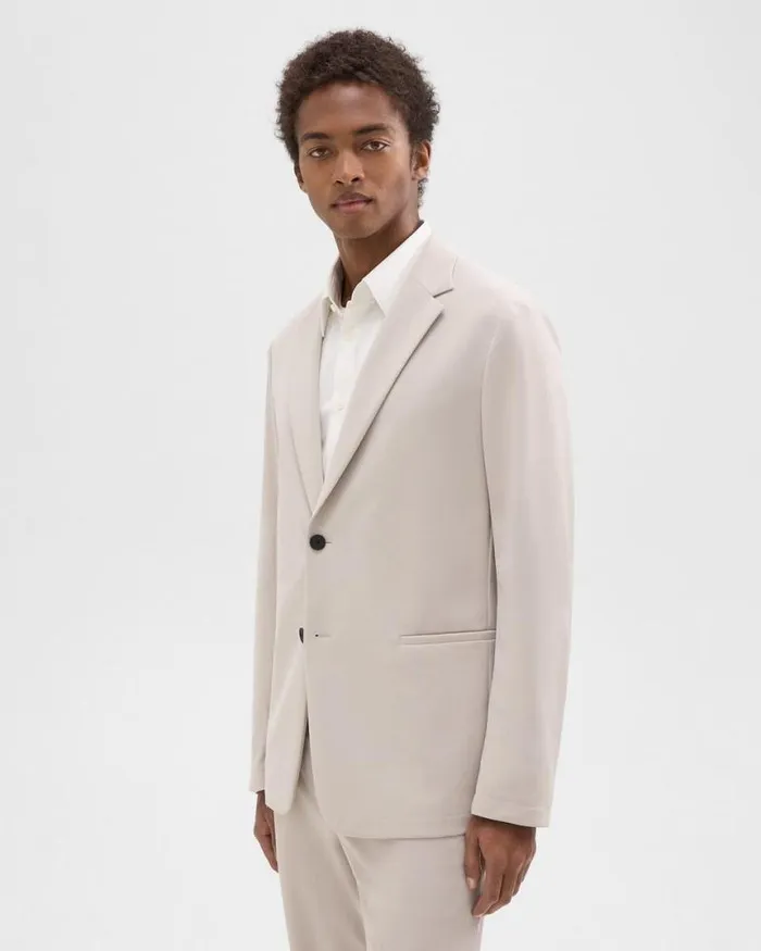 Blazers Jackets Men Theory Clinton Blazer In Precision Ponte Putty Blazers Jackets Men Theory Clinton Blazer In Precision Ponte Putty