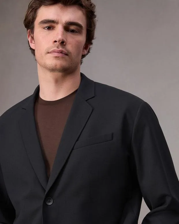 Blazers Men Rag and Bone Shift WoolBlend Blazer Black