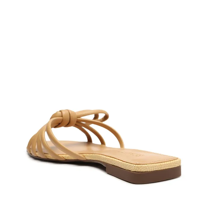 Blossom Sandal Lightwood Women Schutz Shoes Flats