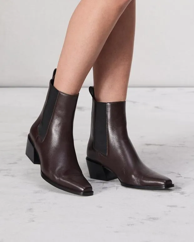 Boots Women Rag and Bone Joni Chelsea Boot Dark Espresso