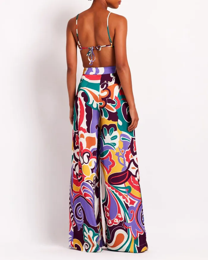 Bottoms Women PatBO Daydreamer Wide Leg Pant RUNWAY
