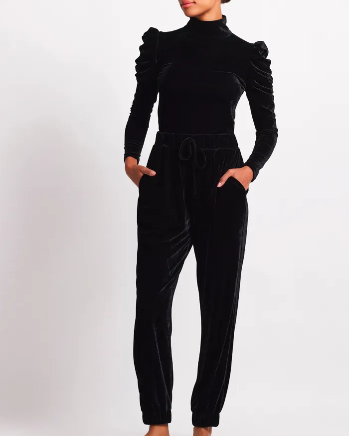Bottoms Women PatBO Luxe Velvet Jogger