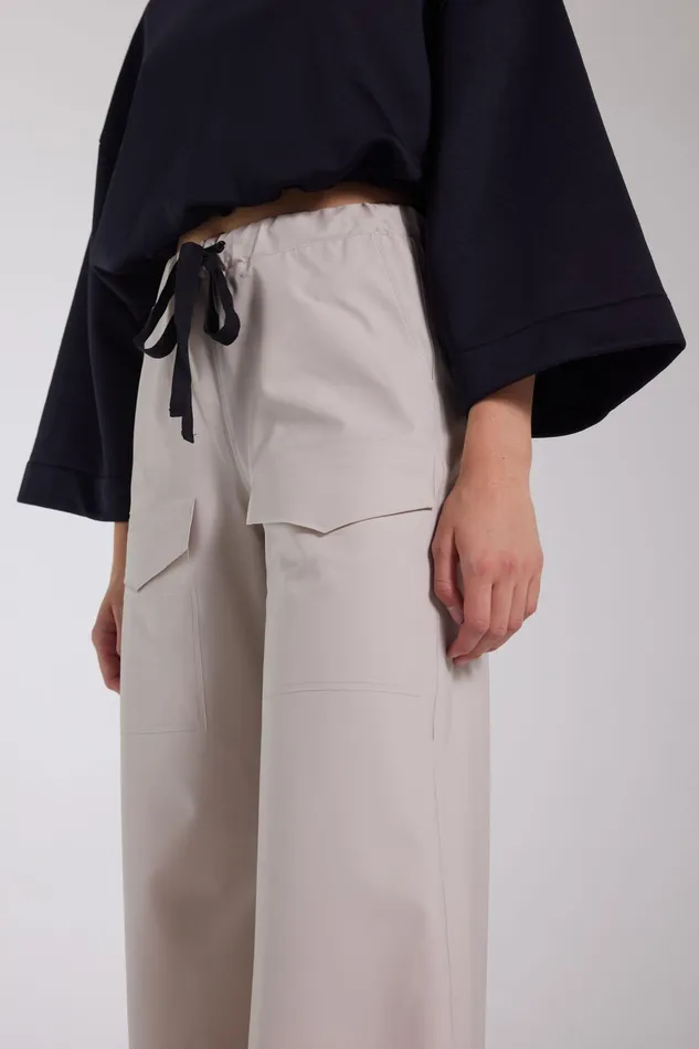 Bottoms Women Stutterheim Jarla Trousers Light Sand
