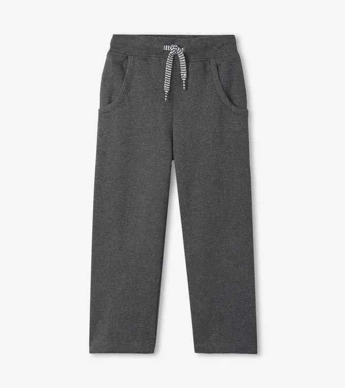 Boys Grey Fleece Track Pants Hatley