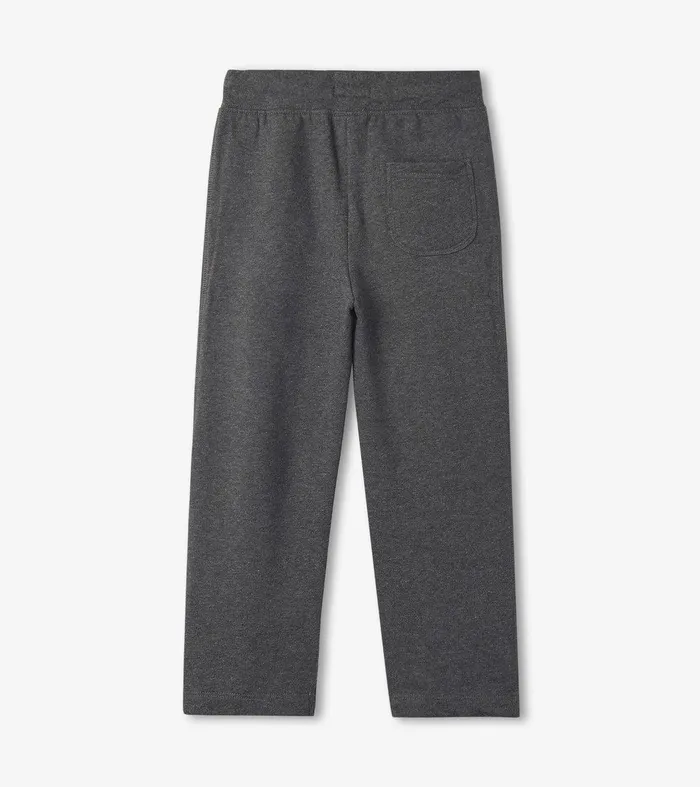 Boys Grey Fleece Track Pants Hatley