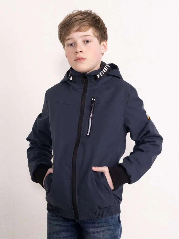 Boys Jackets Petrol Industries Sporty Jacket Raven Grey