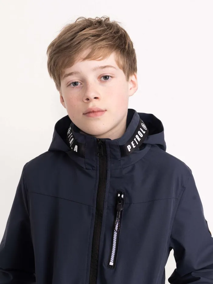 Boys Jackets Petrol Industries Sporty Jacket Raven Grey