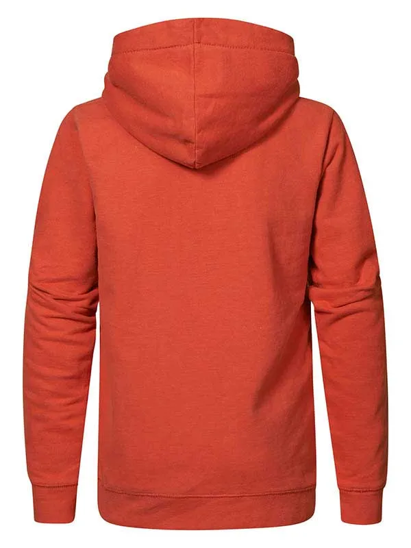 Boys Knits and Sweats Petrol Industries Hoodie With Logo Artwork Chilli