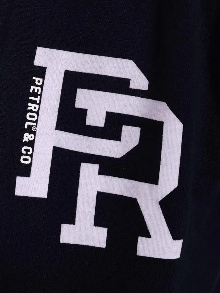 Boys Knits and Sweats Petrol Industries Zipped Hoodie Midnight Navy