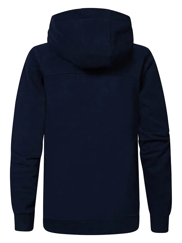 Boys Knits and Sweats Petrol Industries Zipped Hoodie Midnight Navy