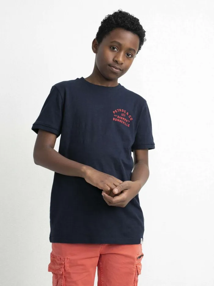 Boys TShirts Petrol Industries Petrol TShirt Midnight Navy