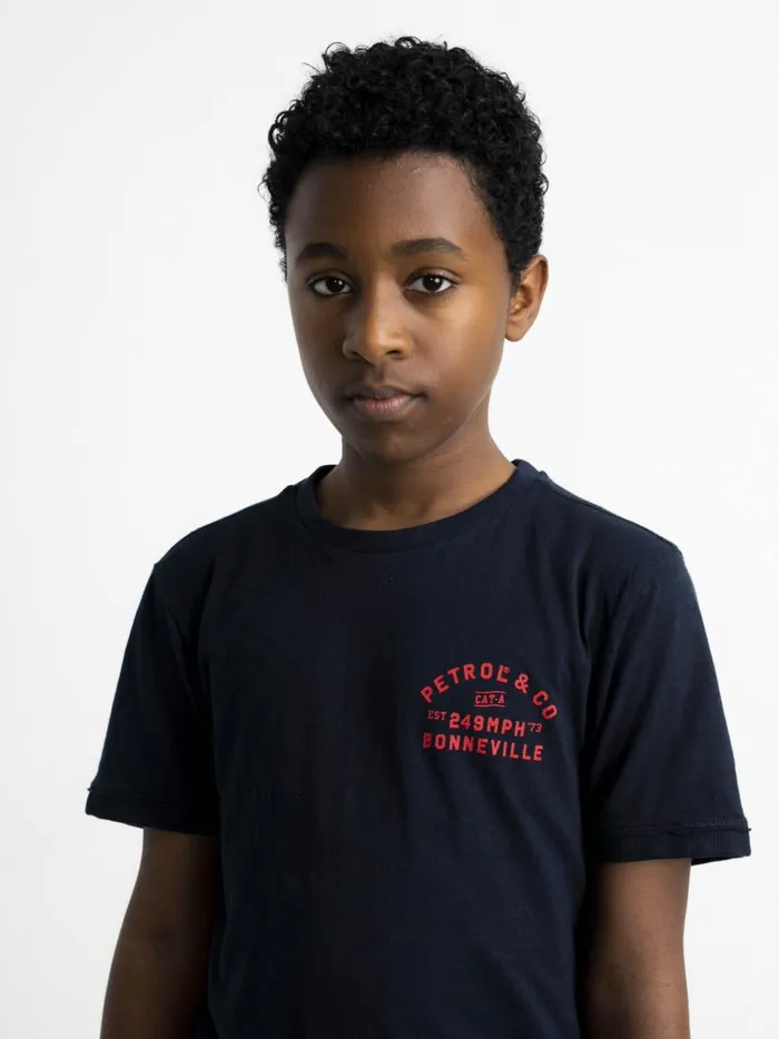 Boys TShirts Petrol Industries Petrol TShirt Midnight Navy