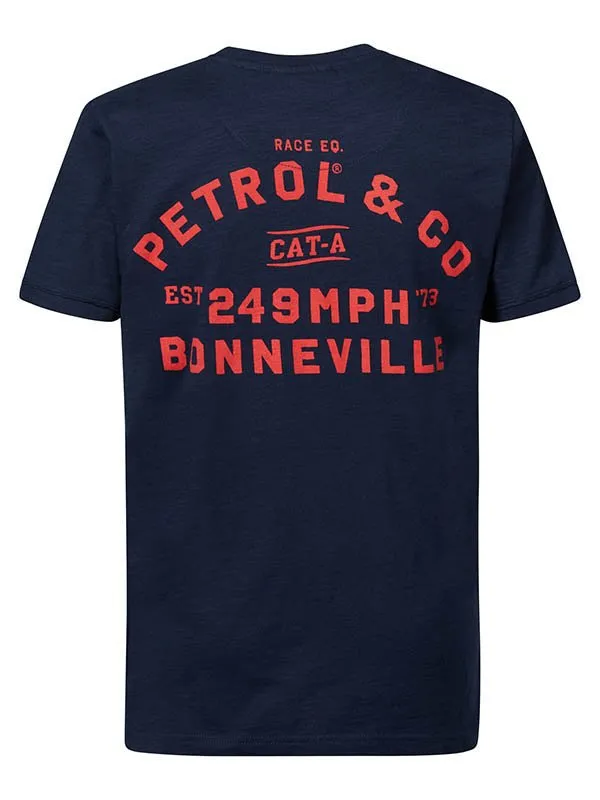 Boys TShirts Petrol Industries Petrol TShirt Midnight Navy