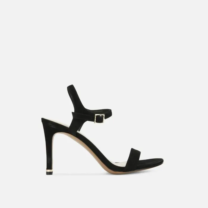 Brandy 85 Ankle Strap Heel Black Women Kenneth Cole Heels