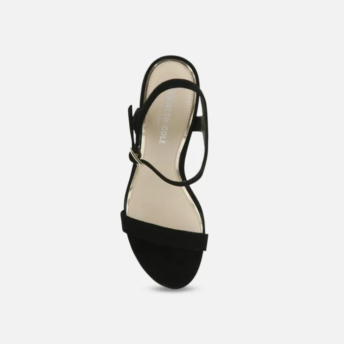 Brandy 85 Ankle Strap Heel Black Women Kenneth Cole Heels