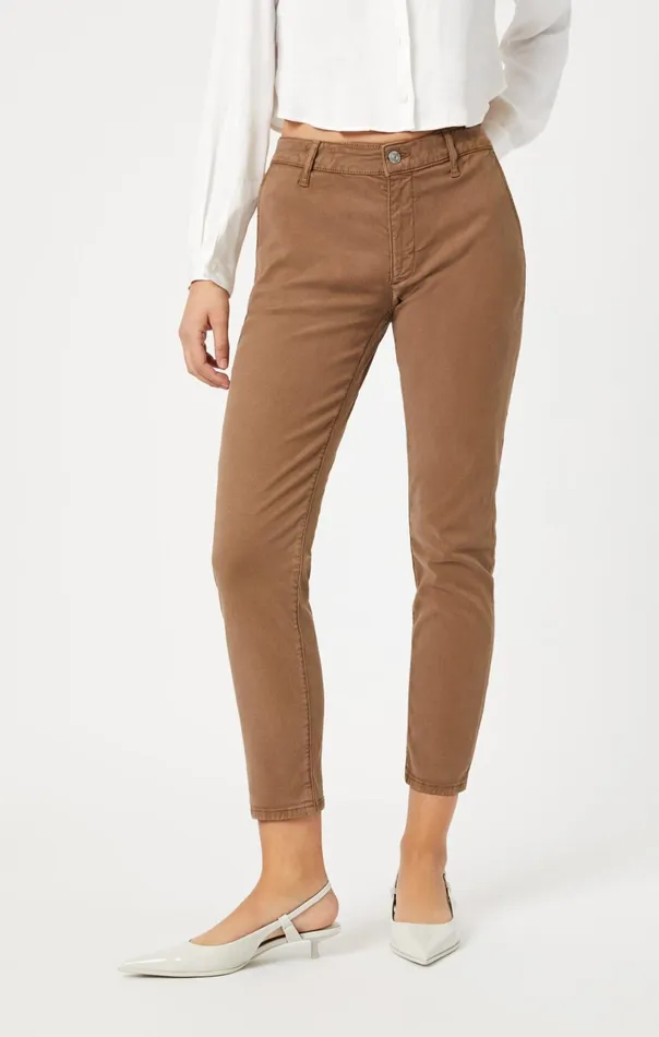 Brooke Slim Chino In Tiger Eye039s Luxe Twill Women Mavi Jeans Pants Brooke Slim Chino In Tiger Eye039s Luxe Twill Women Mavi Jeans Pants