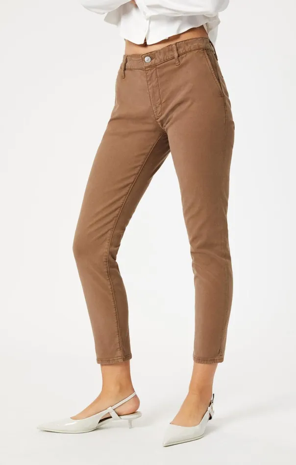Brooke Slim Chino In Tiger Eye039s Luxe Twill Women Mavi Jeans Pants Brooke Slim Chino In Tiger Eye039s Luxe Twill Women Mavi Jeans Pants