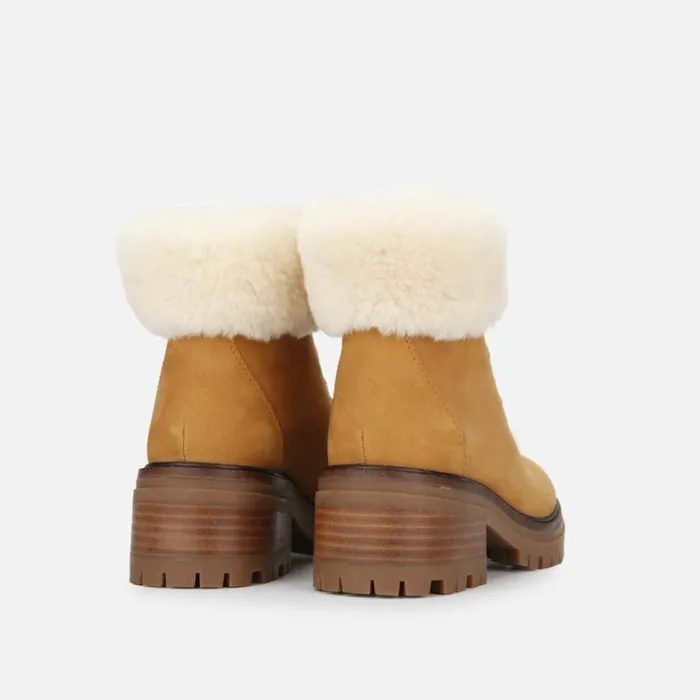 Brooklyn Cozy Waterproof Boot Tan Women Kenneth Cole Boots Booties