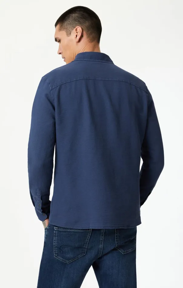 Button UpLong Sleeve Shirt In Spellbound Men Mavi Jeans TShirts Button UpLong Sleeve Shirt In Spellbound Men Mavi Jeans TShirts