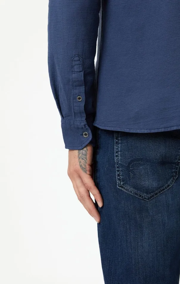 Button UpLong Sleeve Shirt In Spellbound Men Mavi Jeans TShirts Button UpLong Sleeve Shirt In Spellbound Men Mavi Jeans TShirts
