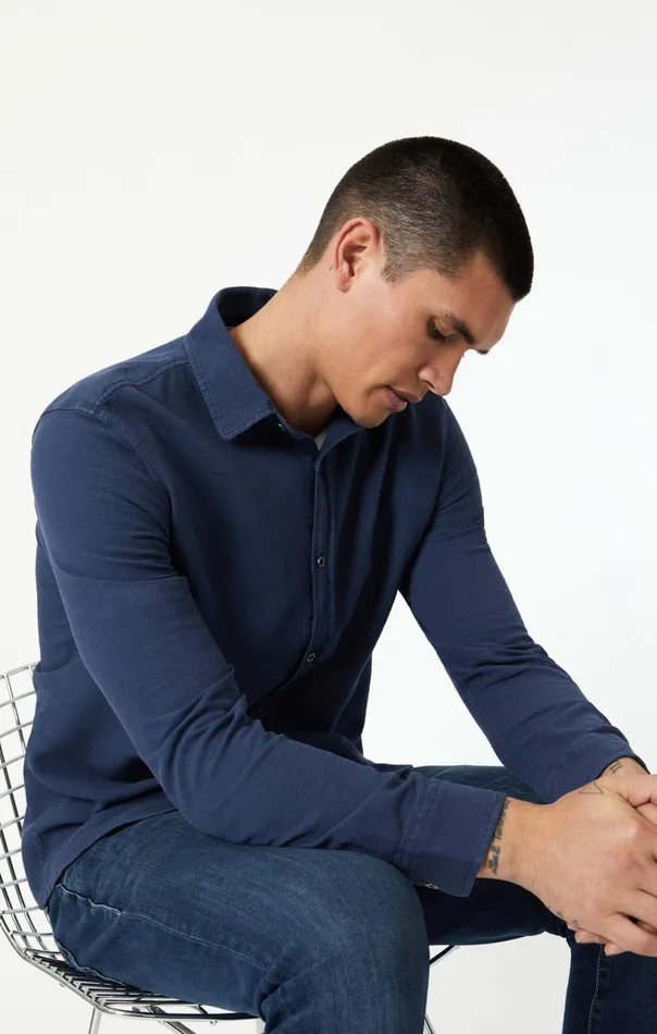 Button UpLong Sleeve Shirt In Spellbound Men Mavi Jeans TShirts Button UpLong Sleeve Shirt In Spellbound Men Mavi Jeans TShirts
