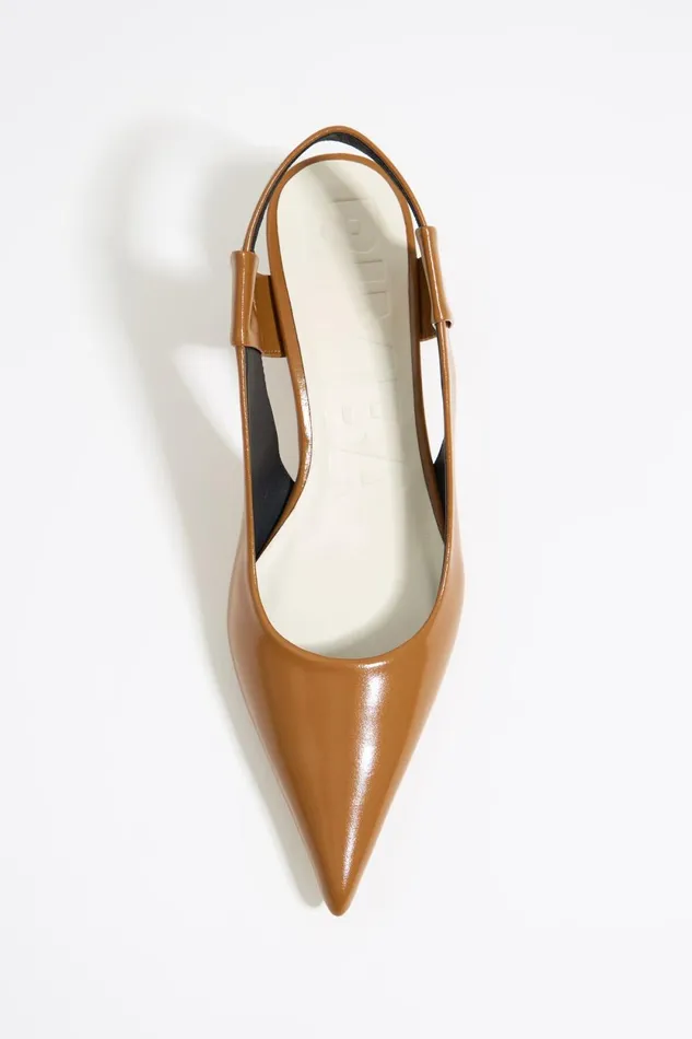 Camel Leather Slingback Court Shoe Camel Women Bimba Y Lola Court Shoes Camel Leather Slingback Court Shoe Camel Women Bimba Y Lola Court Shoes