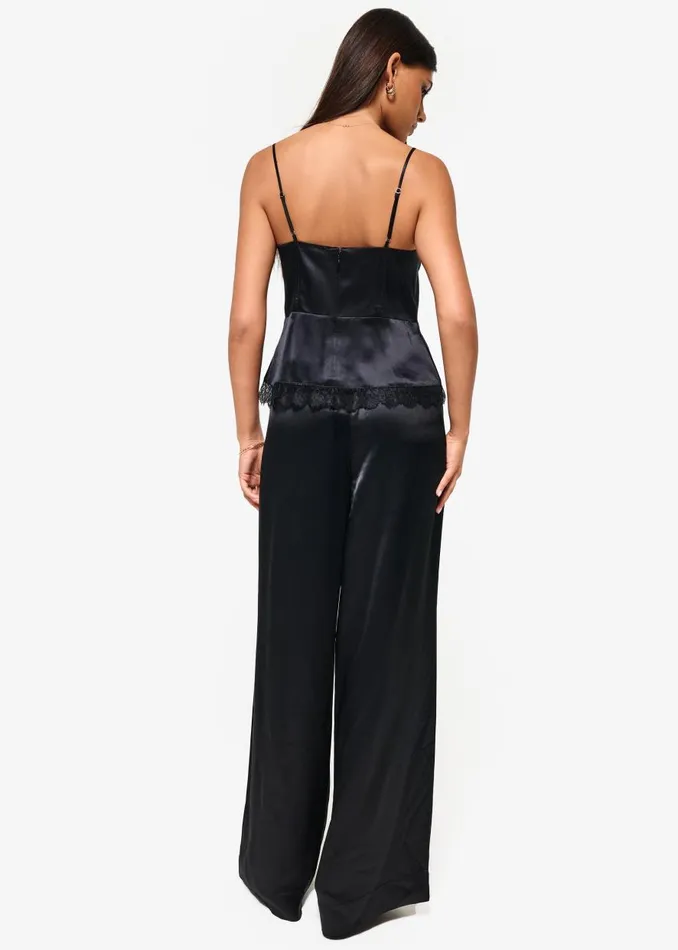 CAMI NYC Camisoles Women Fiorina Bustier Camisole Black