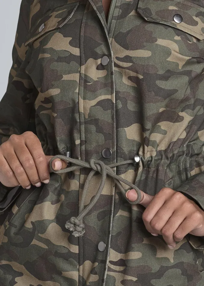 CAMO JACKET Olive Multi Women VENUS Jackets