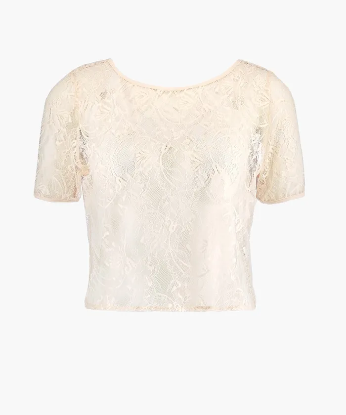 Caracos Femme Aubade Lazy Days Top Manches Courtes Petal