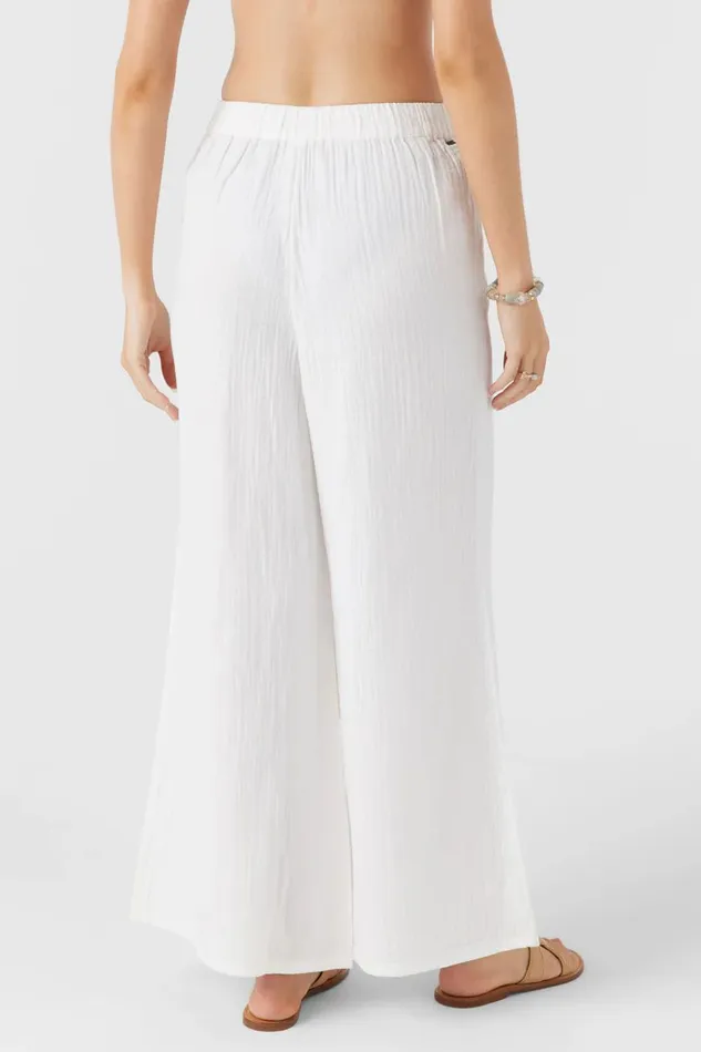 CARALEE DOUBLE GAUZE PANTS White Women O039NEILL Collections