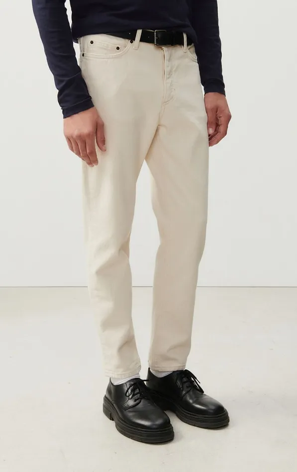 Carrot Jeans Snopdog Ecru Men American Vintage Jeans
