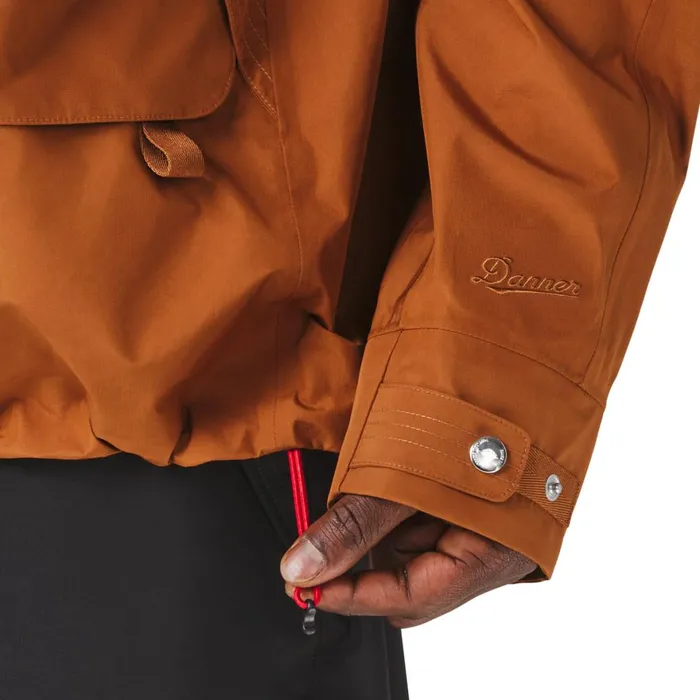 Cascade Crest Packable GTX Jacket Glazed Ginger Men Danner Outerwear