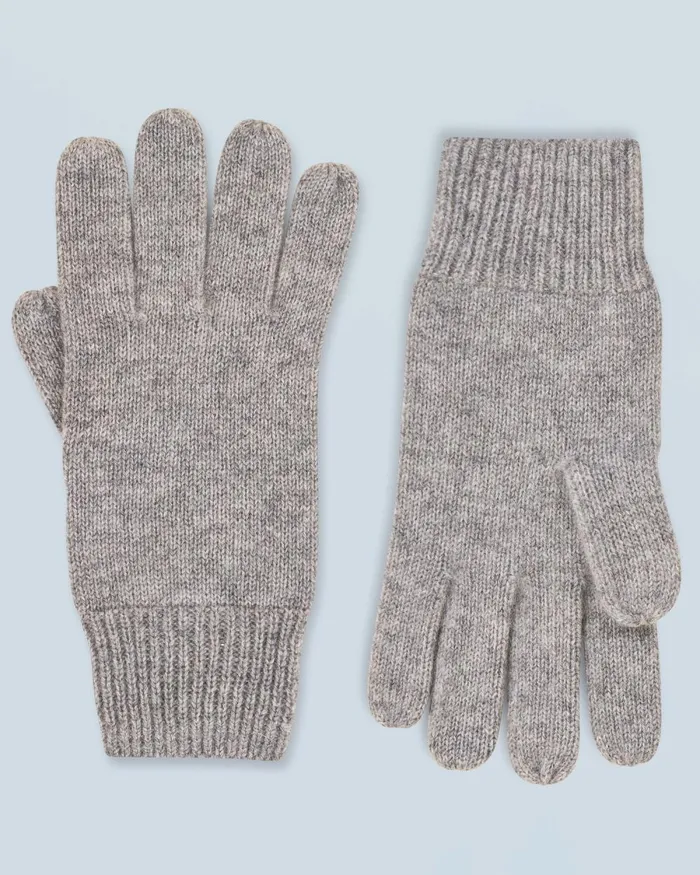 Cashmere Gloves From Future Reguar Gloves Dark Heather Gray