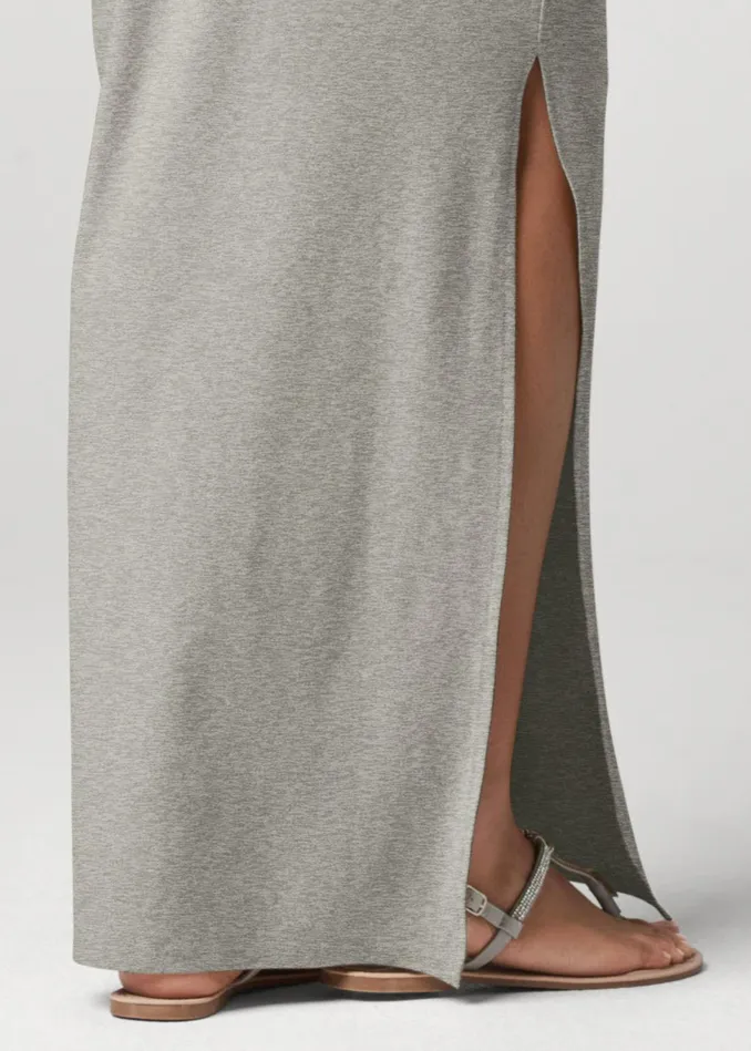 CASUAL MAXI DRESS Heather Grey Women VENUS Maxi Dresses
