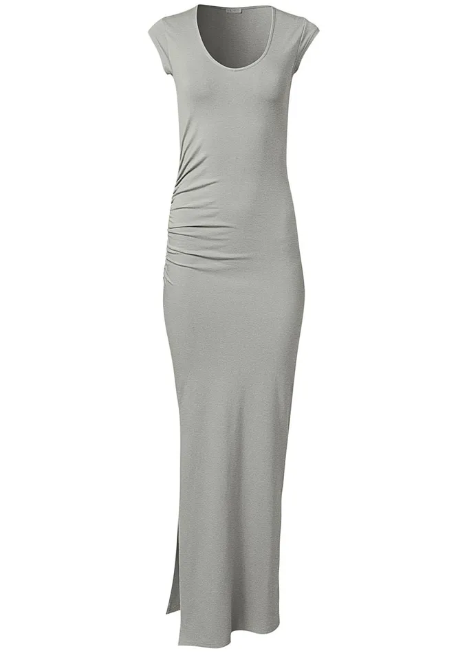 CASUAL MAXI DRESS Heather Grey Women VENUS Maxi Dresses