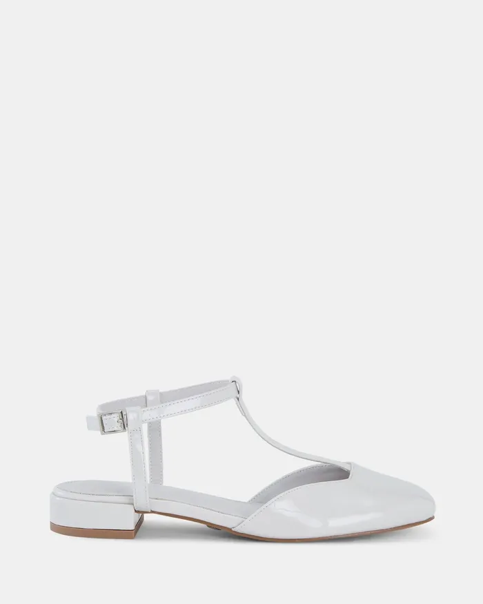 Casuals NOVO Shoes Women CASERTA CREAM PATENT Ballet Flats