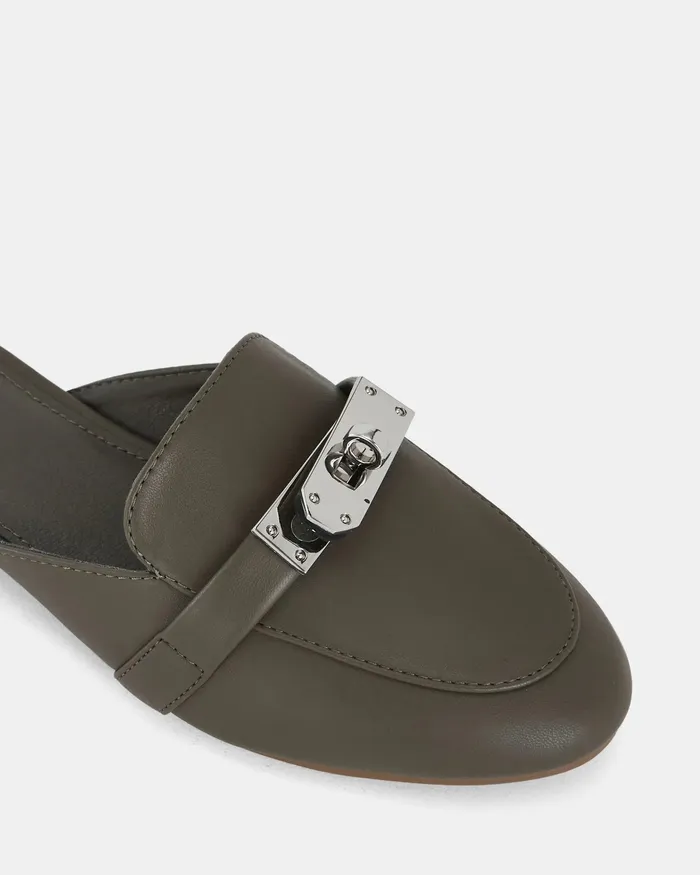 Casuals NOVO Shoes Women CERIGNOLA KHAKI Slip Ons