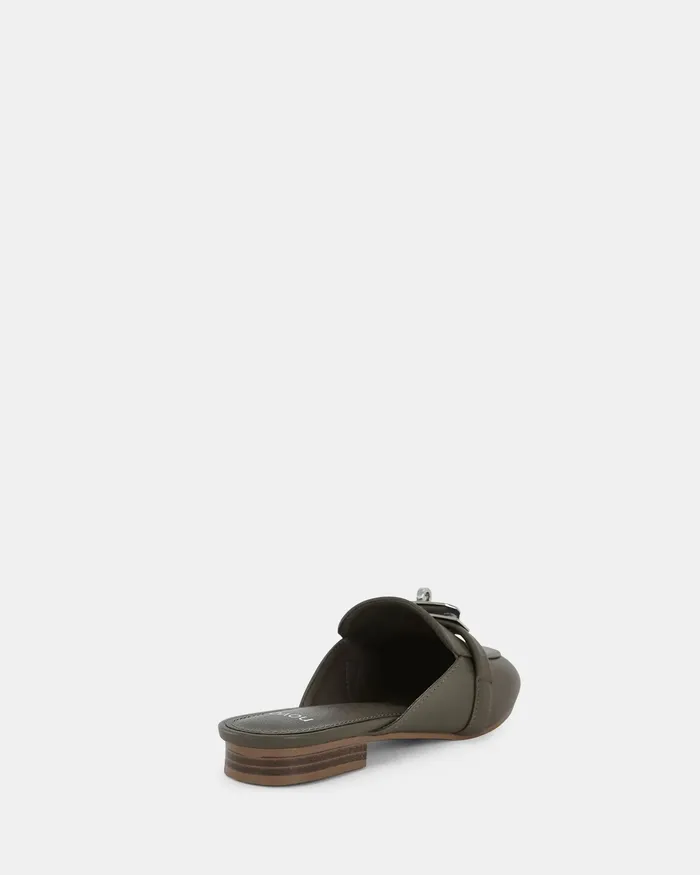 Casuals NOVO Shoes Women CERIGNOLA KHAKI Slip Ons
