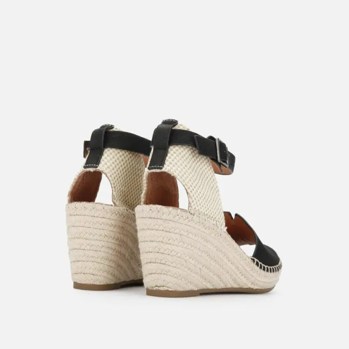 Charli Espadrille Wedge Sandal Black Women Kenneth Cole Gentle Souls