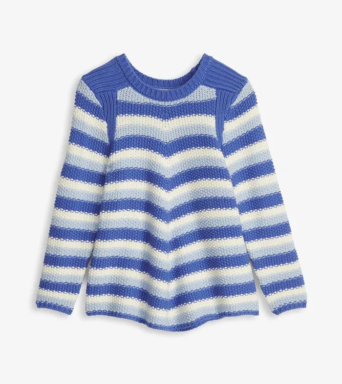 Chevron Swing Sweater 8211 Navy Blue Hatley