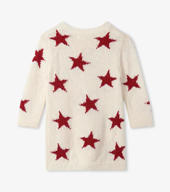 Christmas Stars Sweater Dress Hatley