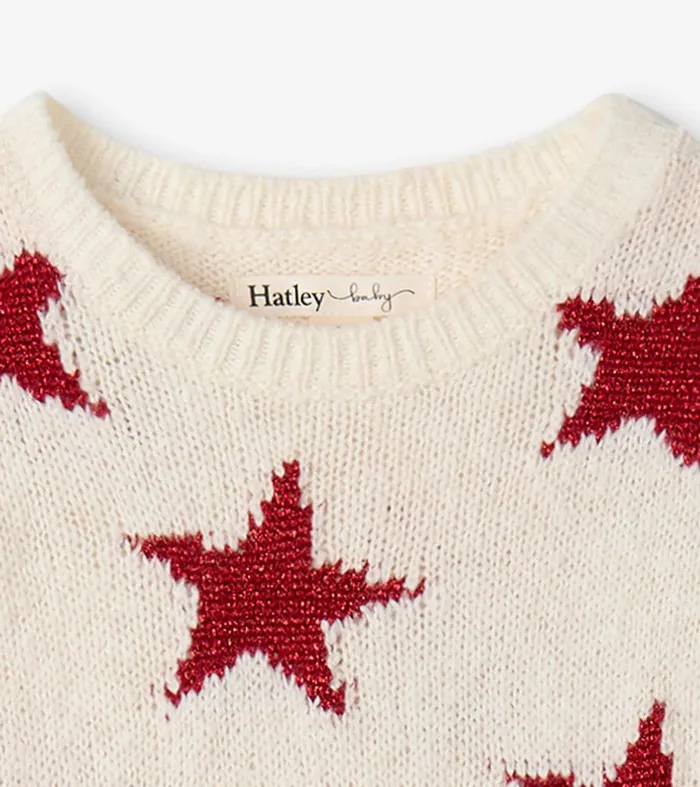 Christmas Stars Sweater Dress Hatley