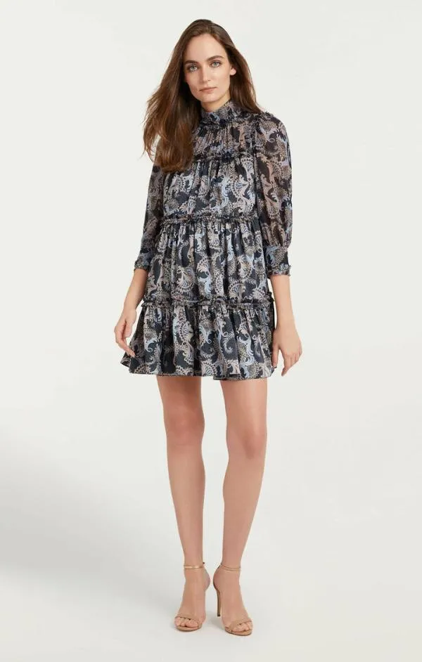 Cinq Sept Brady Dress Raven Multi Women Mini