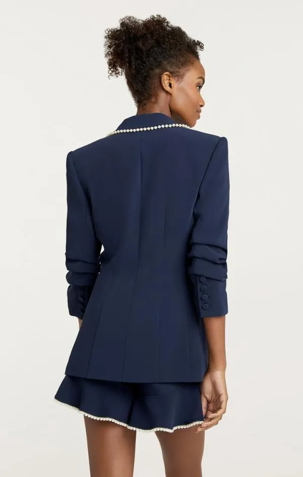 Cinq Sept Gracey Blazer Navy Women Blazers