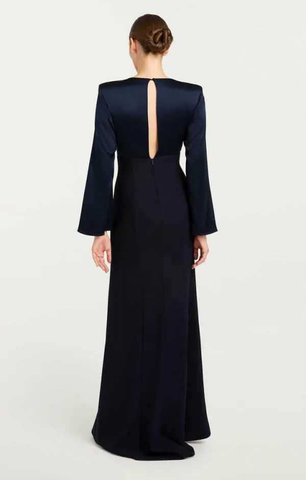 Cinq Sept Julianne Gown Navy Women Cocktail and Evening