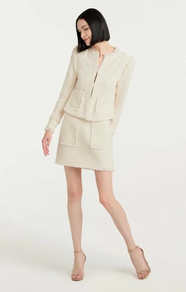 Cinq Sept Keegan Jacket Gardenia Women Blazers